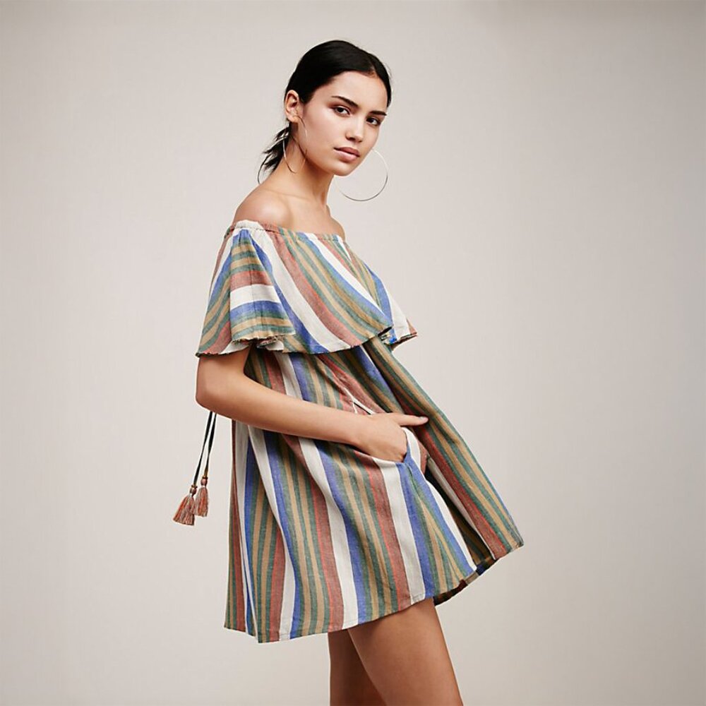 Free People Stripe Serefina Dress